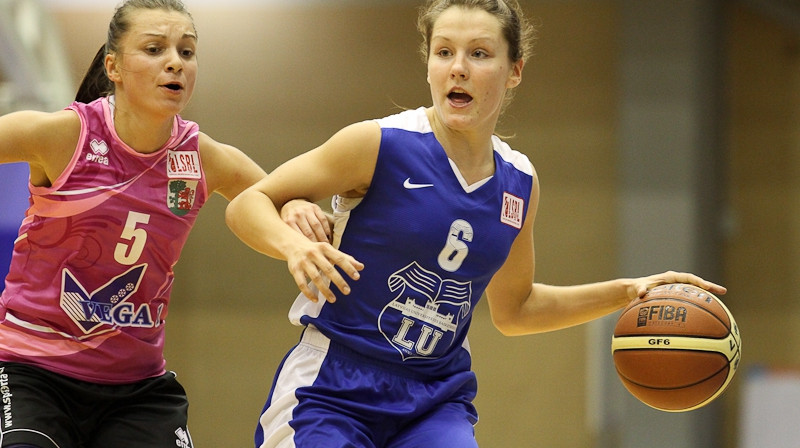 LU spēlētāja Zane Zeļēņina
Foto: Mārtiņš Sīlis