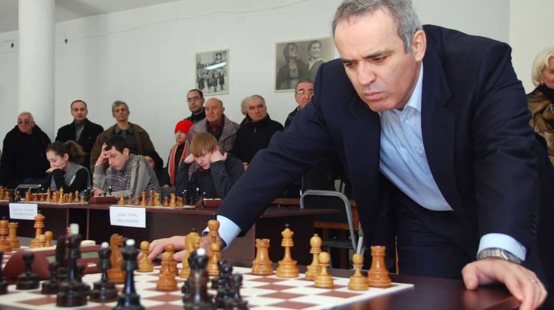 Garijs Kasparovs
Foto: AFP/Scanpix