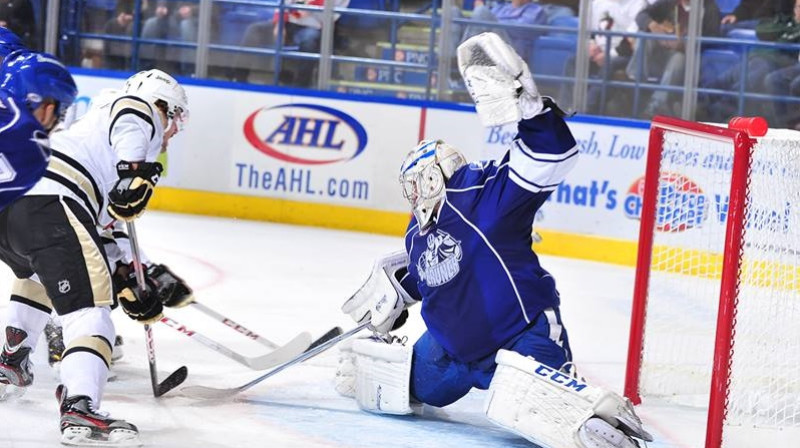 Kristers Gudļevskis
Foto: Vilksbāras-Skrentonas "Penguins" oficiālā "Facebook" lapa