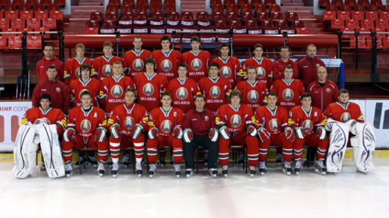 Baltkrievijas U-20 hokeja izlase
Foto: hockey.by
