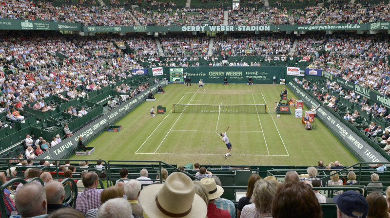 Halles turnīra galvenā arēna
Foto: AP/Scanpix
