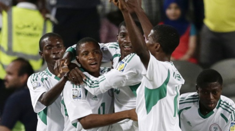 Nigērija atzīmē vārtu guvumu
Foto: AP/Scanpix