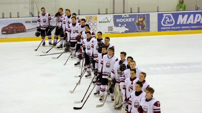 Latvijas U17 izlase (2012)
Foto: lhf.lv