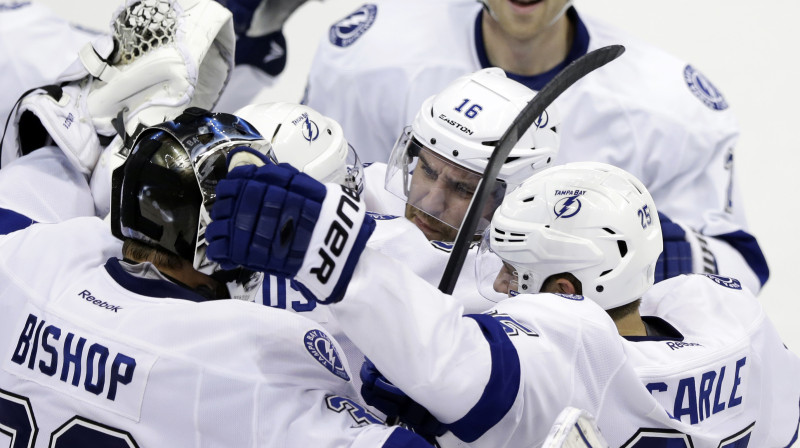 Tampabejas "Lightning" svin panākumu Detroitā 
Foto: AP/Scanpix