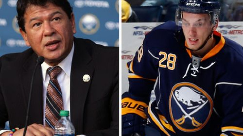 Teds Nolans un Zemgus Girgensons gatavi vest komandu ārā no bedres
Foto:AP/AFP/Scanpix