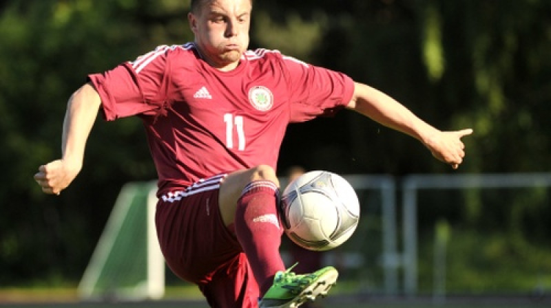 Roberts Savaļnieks
Foto: Romāns Kokšarovs, Sporta Avīze, f64