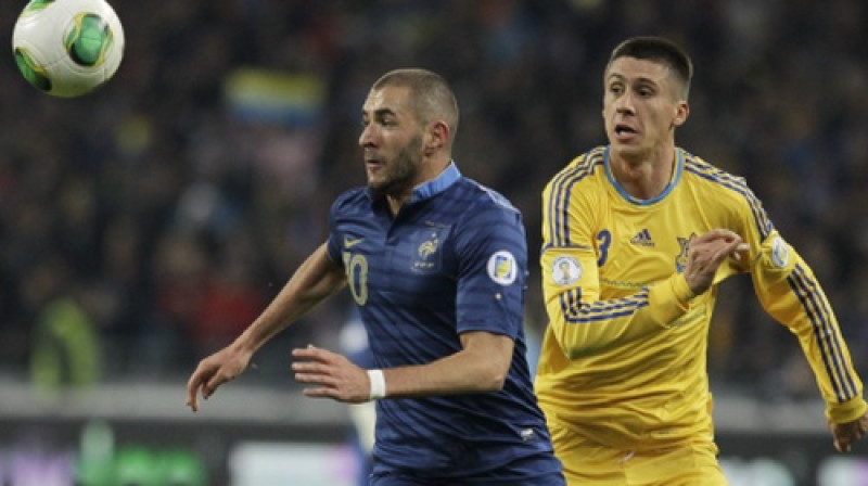 Kijevā Karims Benzemā gāja tikai uz maiņu, bet šovakar viņš varētu atgriezties pamatsastāvā
Foto: AP/Scanpix