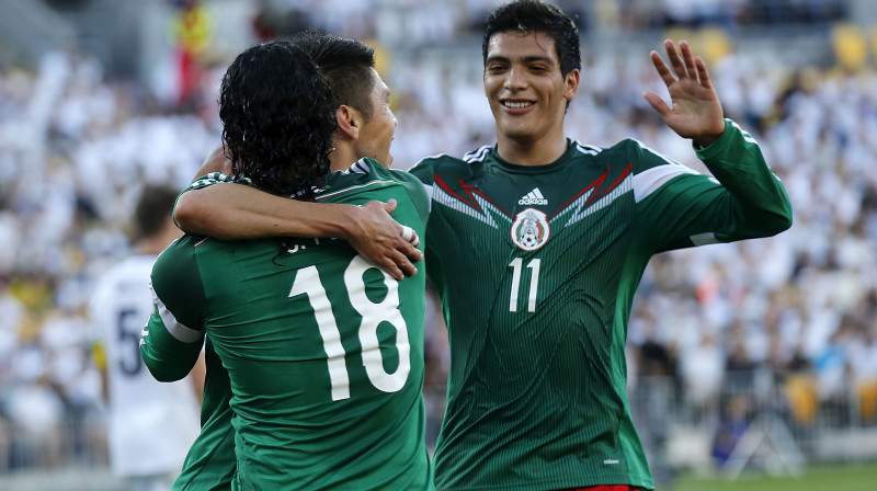 Meksikas izlases futbolisti
Foto: AFP/Scanpix