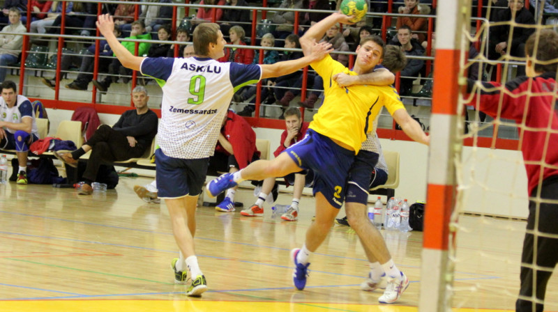Vitālijs Borisenko guva 9 vārtus SK Latgols labā Vaiņodē.
Foto: Laura Grišāne