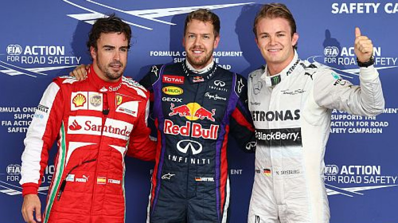 Brazīlijas GP kvalifikācijas ātrākie piloti
Foto: LaPresse/Scanpix