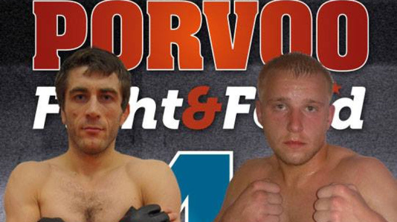 Rasuls Hatajevs (no kreisās) un Vjačeslavs Beļajevs
Foto: fightsport.fi