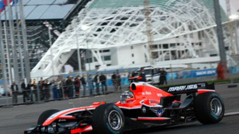 "Marussia" komandas formula Soču trasē
Foto:ITAR-TASS/Scanpix