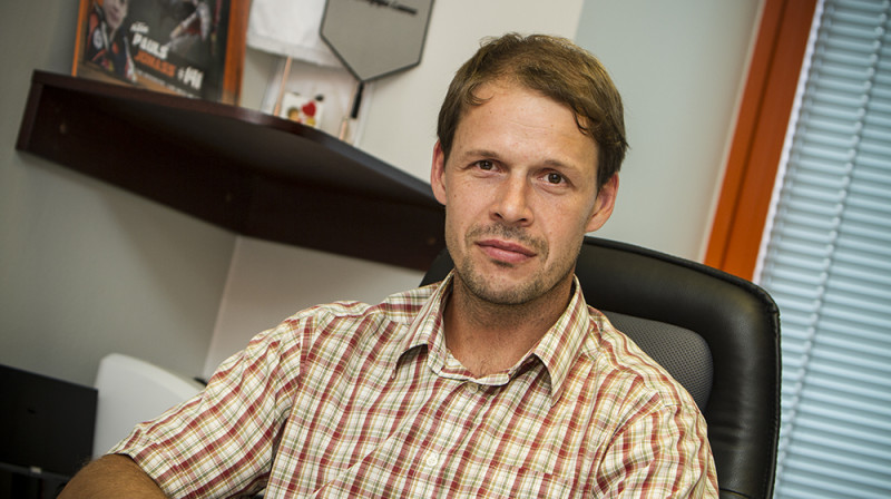 Liepājas pilsētas domes Sporta pārvaldes vadītājs Artis Lagzdiņš.