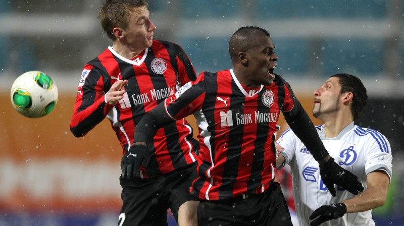 Epizode no "Amkar"-"Dinamo" spēles
Foto: www.championat.com