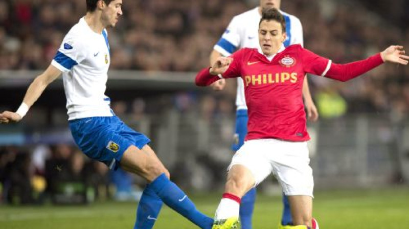 Epizode no PSV un "Vitesse" spēles
Foto: AFP/Scanpix