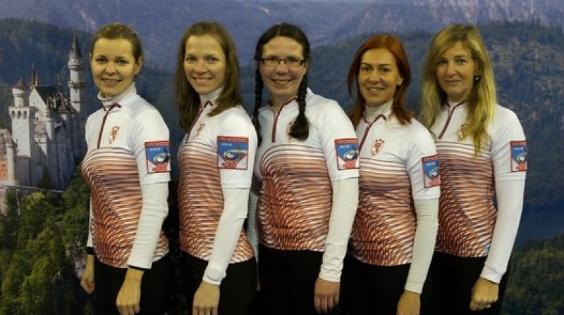 Latvijas sieviešu kērlinga izlase
Foto: sochi2014.curlingevents.com
