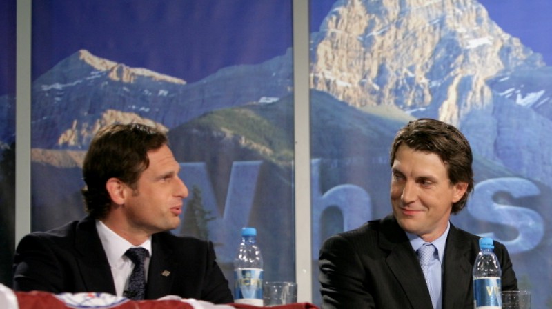 Normunds Sējējs un Sandis Ozoliņš
Foto: Elmārs Rudzītis, F64