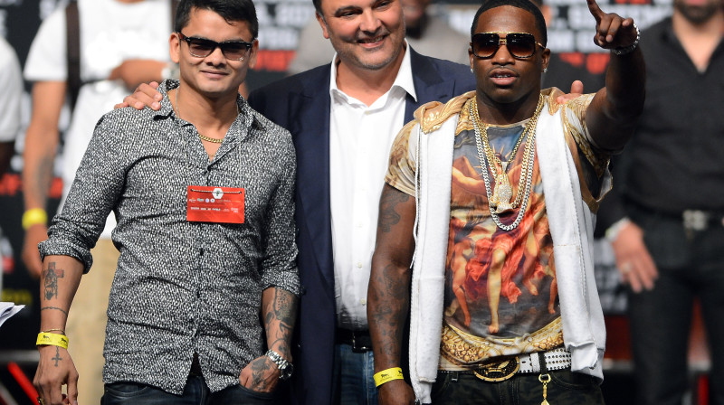 Adriens Broners un Markoss Maidans 
Foto: AFP/Scanpix