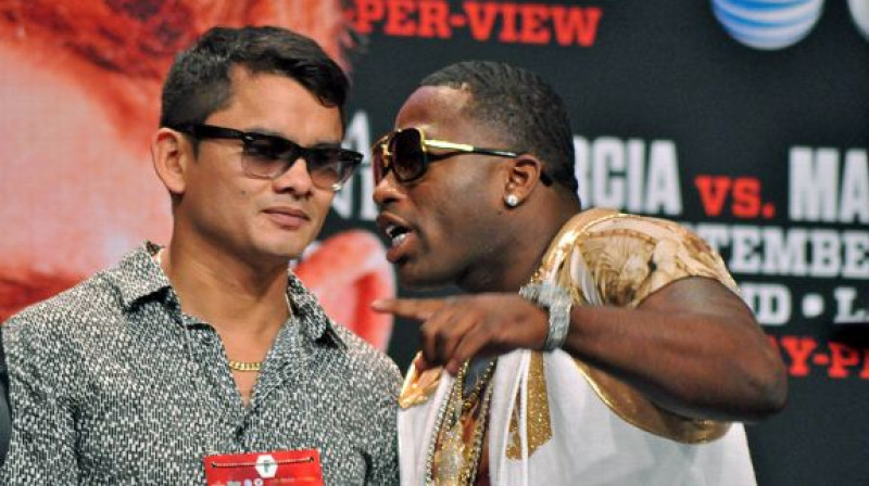 Markoss Maidana un Adriens Broners
Foto: AFP/Scanpix