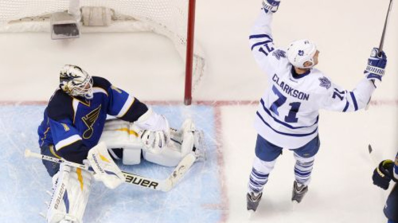 "Blues" vārtsargs bezspēcīgs
Foto:AP/Scanpix