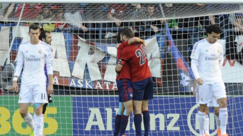 Garets Beils un Pepe bēdīgi pēc ielaistajiem vārtiem
Foto: AFP/Scanpix