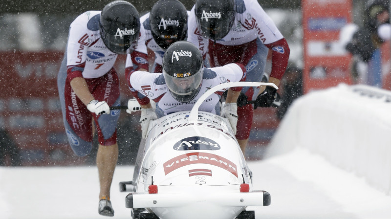 Oskara Melbārža četrinieks
Foto: AP/Scanpix