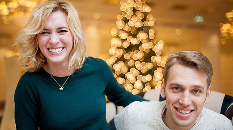 Izabella Tobiasa un Deivids Stagņūns
Foto: lrytas.lt
