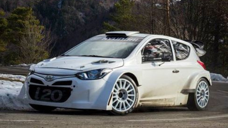 Sordo testē jauno "Hyundai i20 WRC"
Foto: omnicorse.it