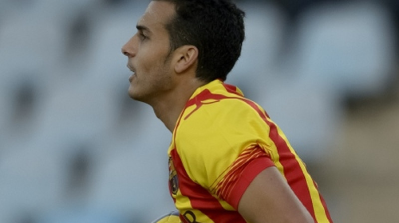 Pedro Rodrigess guva trīs vārtus, atdeva rezultatīvu piespēli un nopelnīja 11 metru soda sitienu
Foto: AFP/Scanpix