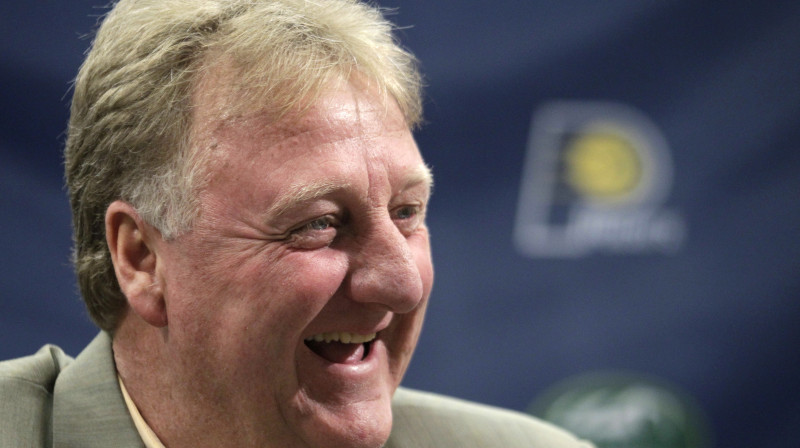 Indiānas "Pacers" prezidents Lerijs Bērds
Foto: AP/Scanpix
