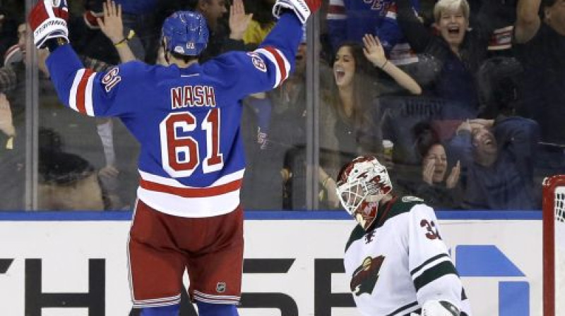 Riks Nešs priecājas, "Wild" vārtsargs neizpratnē par savu kļūdu
Foto:AP/Scanpix