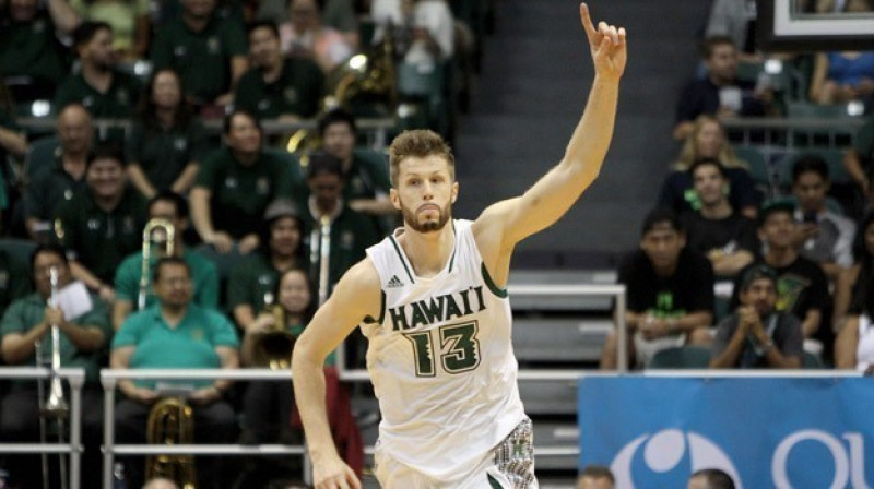 Dāvis Rozītis
Foto: hawaiiathletics.com