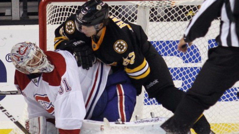 Zaks Hemils vēl "Bruins" kreklā
Foto: AFP/Scanpix