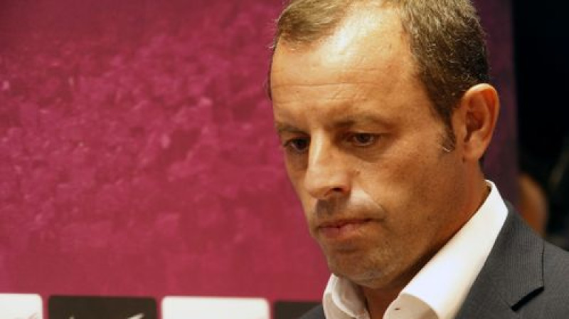 "Barcelona" prezidents Sandro Rosels
Foto:AFP/Scanpix