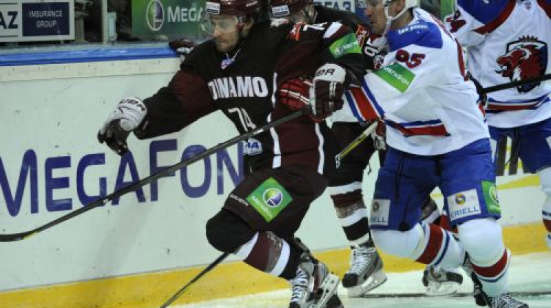 Džeimijs Džonsons pret Prāgas "Lev"
Foto: Romāns Kokšarovs, Sporta Avīze, f64