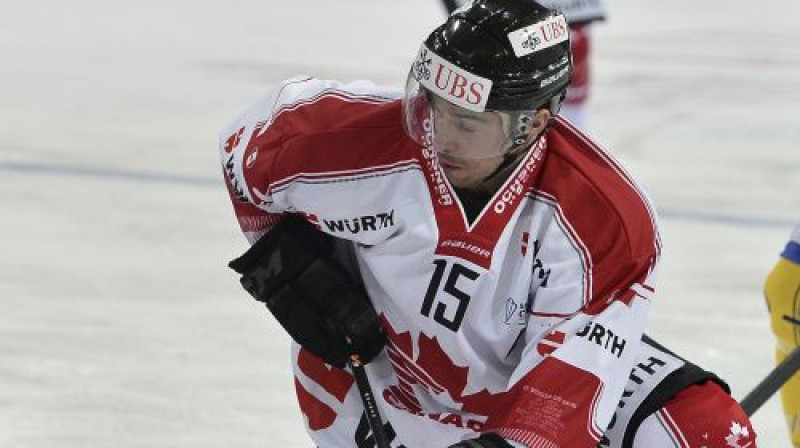 Kanādas izlases spēlētājs Brets Maklīns
Foto:AP/Scanpix