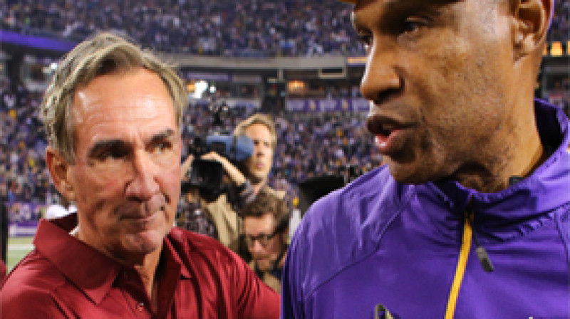 Maiks Šenehens un Leslijs Fraizers
Foto: AP/Scanpix