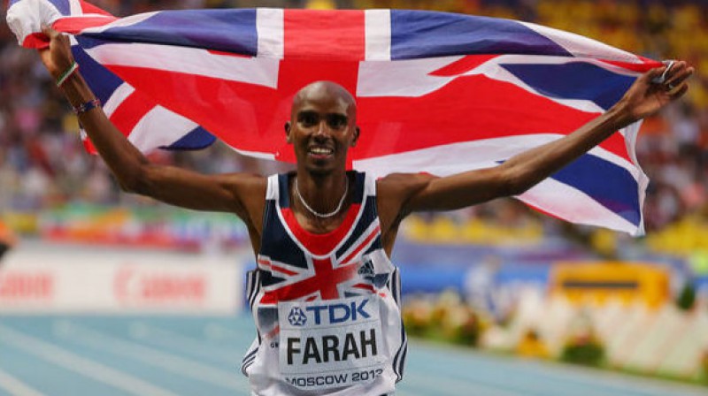 Mohameds "Mo" Farahs 
Foto: Press Association Images / Scanpix