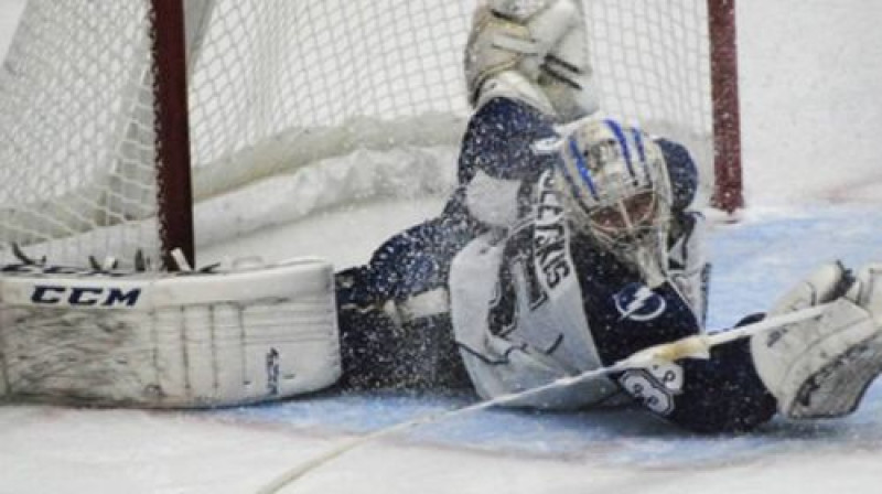 "Crunch" vārtos cīnās Kristers Gudļevskis
Foto:Boltprospects.com