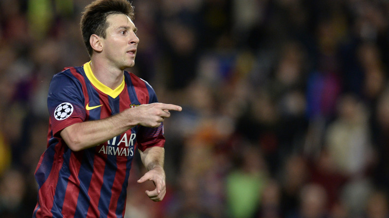 Lionels Mesi šodien iesita divus vārtus
Foto: AFP/Scanpix