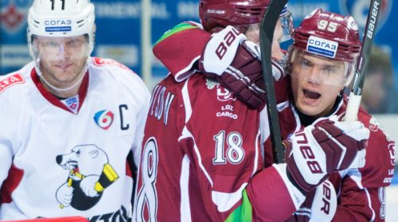 Dmitrijs Rjabikins, Kails Vilsons un Juris Upītis
Foto: Vladislavs Proškins, f64