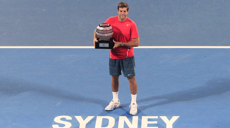 Huans Martins Del Potro – Sidnejas čempions!
Foto: AP/Scanpix