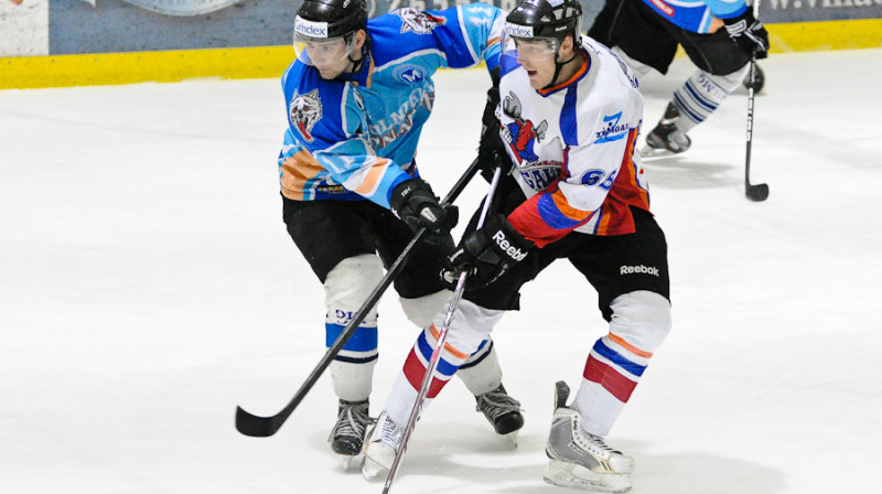 Monarhs" pārtrauc "Zemgales" astoņu uzvaru sēriju.
Foto: Ruslans Antropovs, rusantro.com