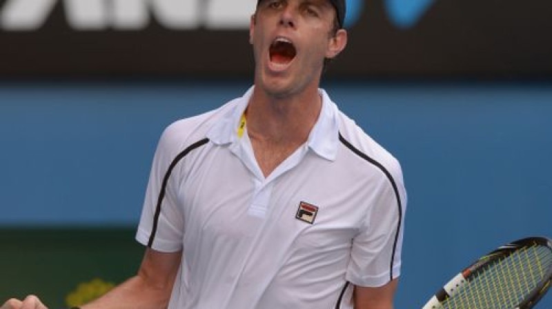 Sems Kverijs priecājas par izcīnīto uzvaru
Foto:AFP/Scanpix