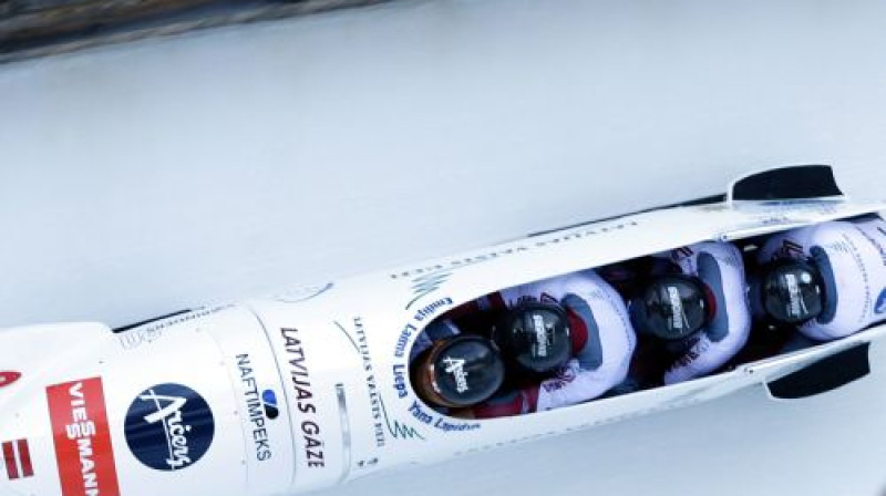 Trasē Oskara Melbārža ekipāža
Foto:AP/Scanpix