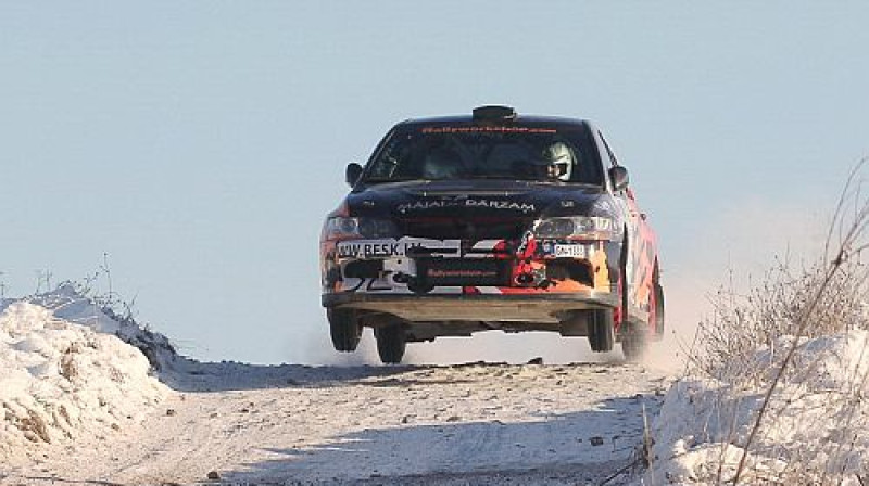 Edija Bergmaņa ekipāža "Rally Alūksne"
Foto: Dace Janova