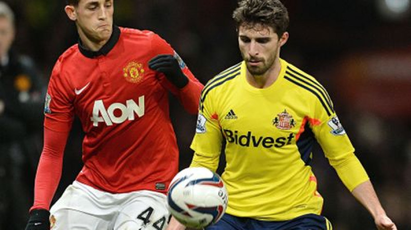 Adnans Januzajs un Fabio Borini
Foto: AFP/Scanpix