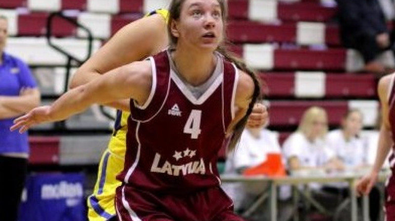 Latvijas U18 izlases līdere Paula Strautmane 2014. gada Baltijas jūras kausa izcīņā piedalīsies jau ceturto reizi.
Foto: www.basket.ee
