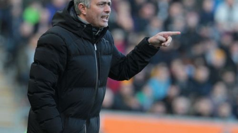 "Chelsea" treneris Žuzē Mourinju
Foto:AFP/Scanpix