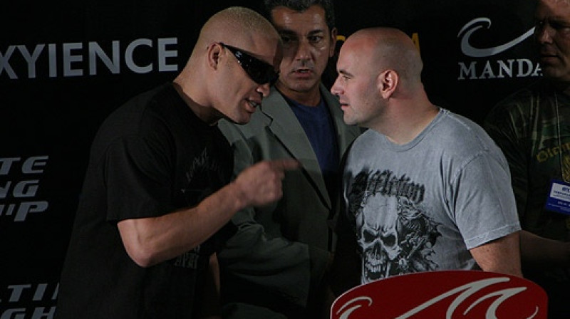 Tito Ortizs un Dana Vaits
Foto: lowkickmma.com